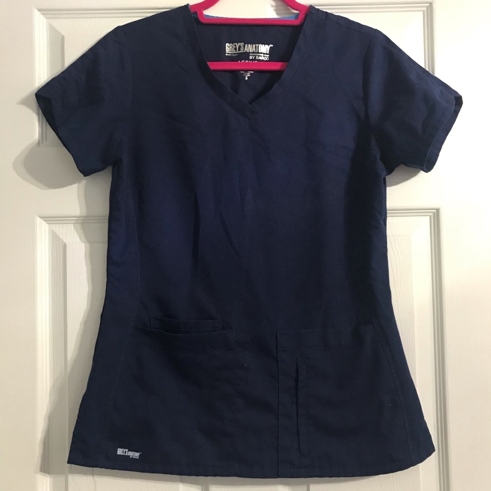 Navy Greys Anatomy Scrubs Size Small